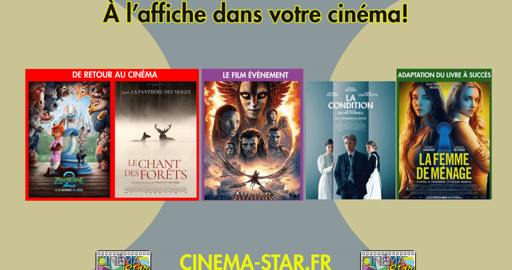 actualité En ce moment dans votre cinéma 14/01